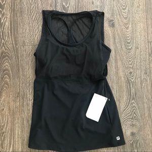 BOGO Fabletics Black Racerback Tank Top NWT